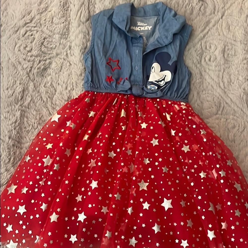 Mickey 4th of July girl dress size 3T